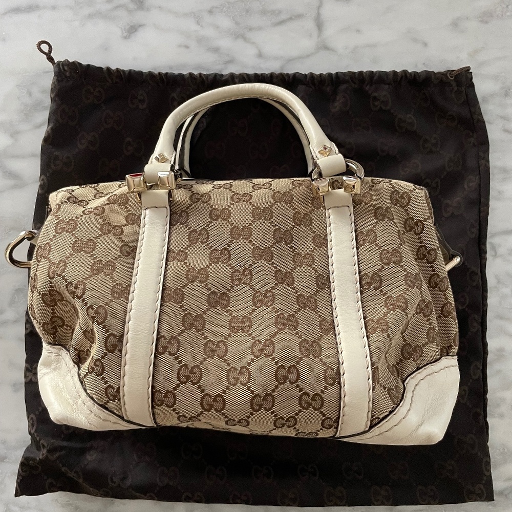 Gucci boston bag like new